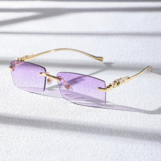 1pc Men Square Vintage Classic Personality Glasses for Daily Life Clothing Accessories