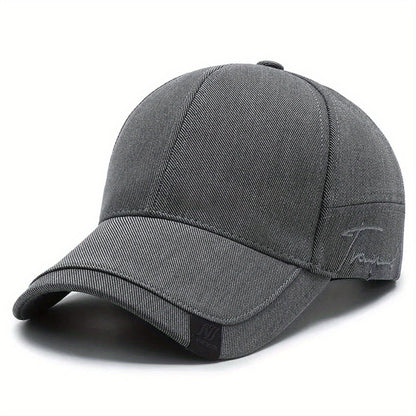 Men's Casual Polyester Baseball Cap, Ideal Choice For Gifts