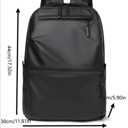 Men's Double Shoulder Bag Classic Trendy Versatile Fashion Backpack Large Capacity Computer Bag