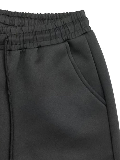 New Men's Two-piece Suit Classic Flyer Jacket and Jogging Pants Set