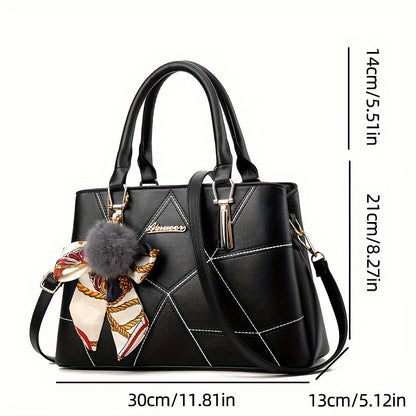 Gift for Mom: New Fashionable and Elegant Women's Handbag, Simple Shoulder Crossbody Handbag, Versatile Commuter Bag, Perfect Gift