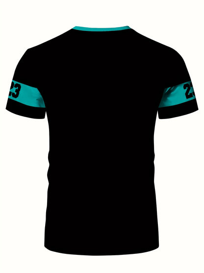 Men'S Racing Graphic T-Shirt - Bold Neon Green & Black Racing Car Design, Lightweight Breathable Fabric for Motorsport Events, Casual Streetwear - Chicago Dream Maker Inspired Casual Attire, Racing Jersey, Event Apparel, Spor