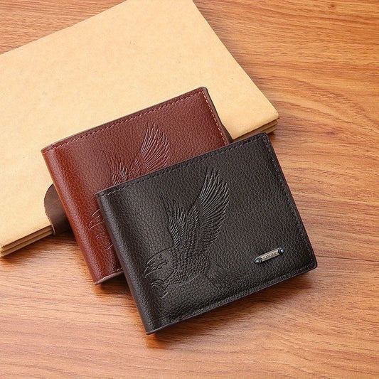 New Men's wallet with multiple card slots, fashionable business short wallet directly supplied by JIANGBAO factory