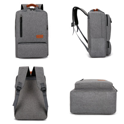 3pcs Set of Backpacks, Simple and Fashionable for Women and Men, Laptop Backpack with Shoulder Bag and Handbag, Suitable for Travel and Business Use
