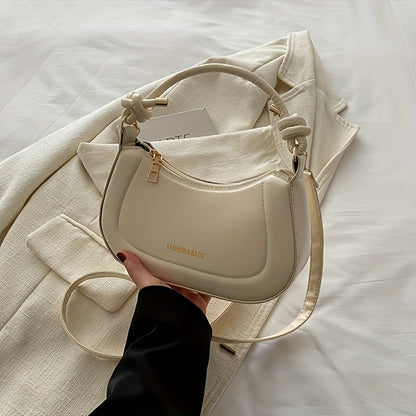 Fashion Solid Color Mini Crossbody Bag for Girls - Durable, Lightweight with Adjustable Shoulder Strap, Zipper Closure - Perfect for Daily Commute and Party Use, Ideal Gift for Friends, Family, and Special Occasions, Daily Co