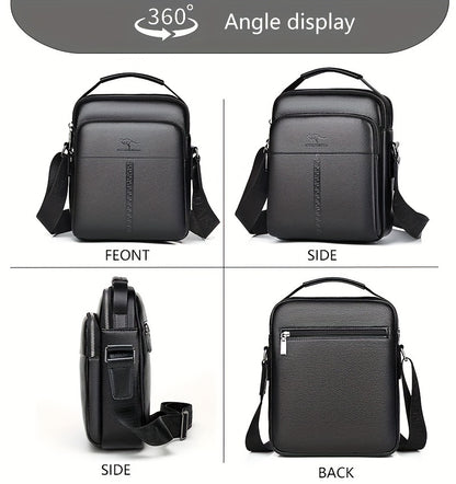 1pc Men's Shoulder Bag, Small Business Handbag, Fashion Casual Backpack