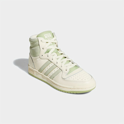Adidas Women's Clover High-Top Sneakers - Casual Striped Lace-Up Shoes with Synthetic Cover Upper, Breathable Fabric Lining & Durable Rubber Sole for All-Season Wear (GX0815), Comfortable Footwear, Laceup Closure, Everyday Fo