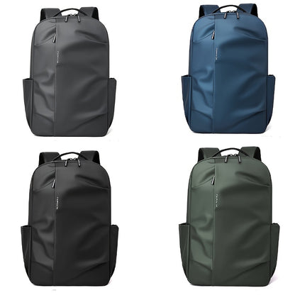 Tic-Tac-Toe Men'S Lightweight Large Capacity Backpack - Casual Minimalist Design with Multiple Compartments, Durable Fabric for Outdoor Travel, Commuting & Work, Travel Backpack, Commuting Bag, Modern Backpack, Sturdy Constru