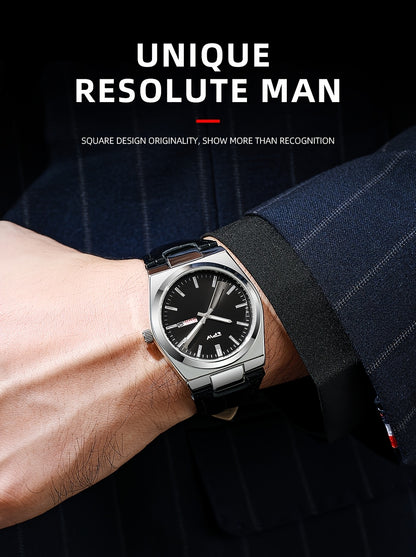 TPW Brand Men's Fashion Luminous Calendar Week Multifunctional Quartz Watch Men's Gifts