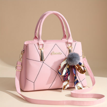Gift for Mom: New Fashionable and Elegant Women's Handbag, Simple Shoulder Crossbody Handbag, Versatile Commuter Bag, Perfect Gift