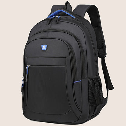Zipper Random, Large Capacity Outdoor Hiking Backpack Camping Bag for Men's Casual Backpack, Fits 17-inch Laptop, Durable School Backpack with Multiple Compartments, Multi-layer Design, Spine Protection Backpack, Height 48cm