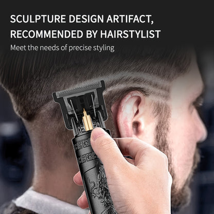 Men'S Grooming Trimmer and Shaver Set, WEEME Brand, Cordless USB Rechargeable, T-Shaped Blade, Beard Edging Tool, Can Be Trimmed and Carved, Fits Different Hairstyles, Includes 4 Limit Combs, Home Haircutting Kit, Barber Acce