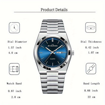 New Ultra-Thin Watch Business Casual Luminous Quartz Watch Gift Choice