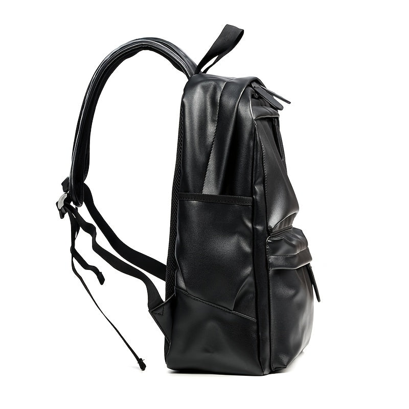 Men Backpack Pu Fashion Travel Bag Casual 39.62 cm laptop backpack