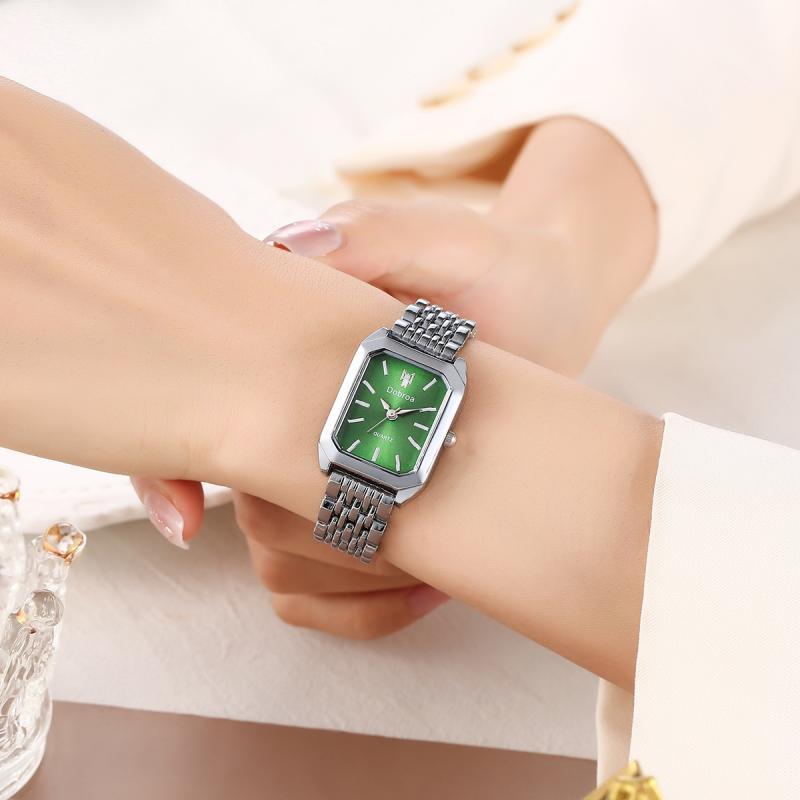 Fashion Classic Five-Bezel Bracelet Watch Square Fashion Watch A Must-have for women