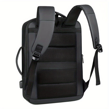 Large Capacity Business Backpack for Men, Fashionable College Student Backpack, Laptop Multifunctional Computer Bag, Double Shoulder Printing