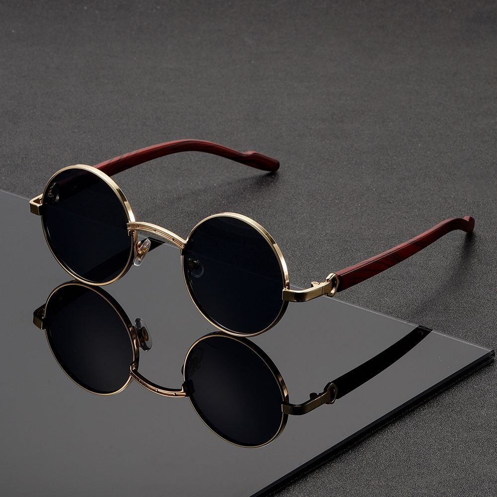 A pair of new vintage round small-frame high-quality luxury Women's glasses, also suitable for men to create a unique style.