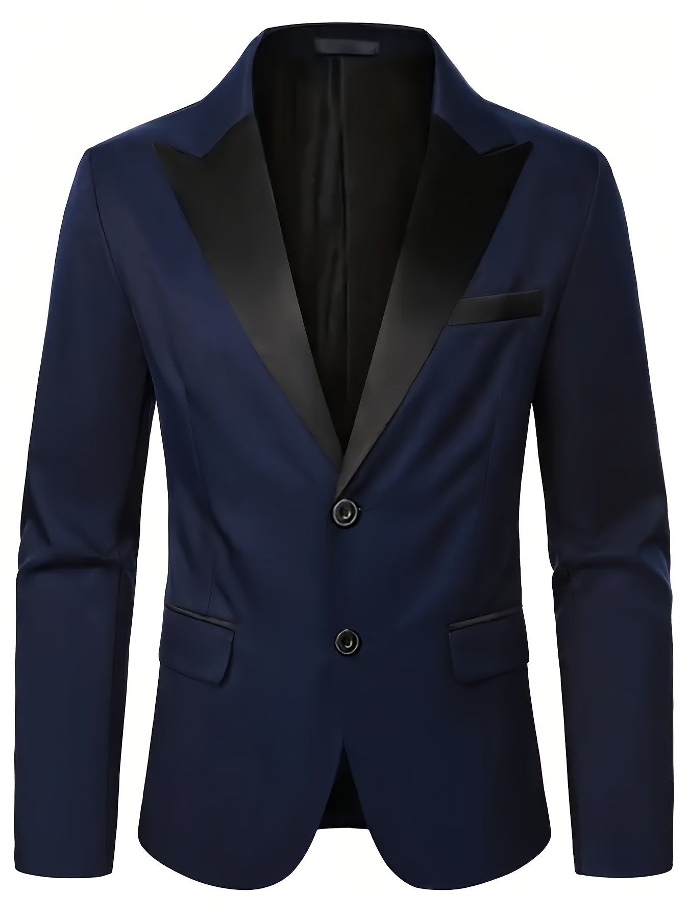 Men'S 2pcs Suit Coat And Pants Set, Suitable for Weddings, Business And Formal Occasions, Men'S Classic Suit, Men'S Elegant Suit, Men'S Casual Suit, Plain Suit, Wedding Party, Back-To-School Dance Suit