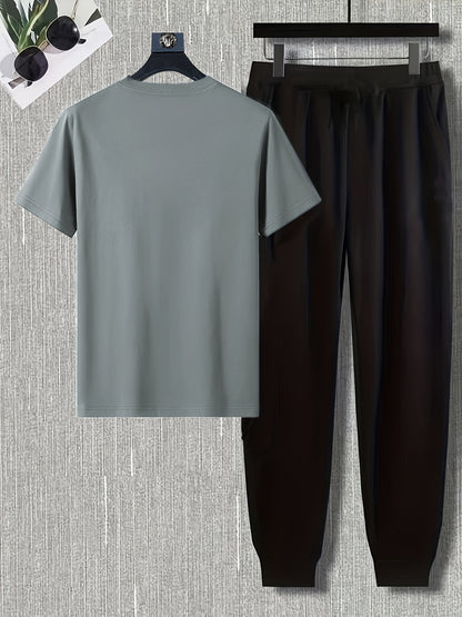 Men's Casual Set Fashion Logo Homewear Gift