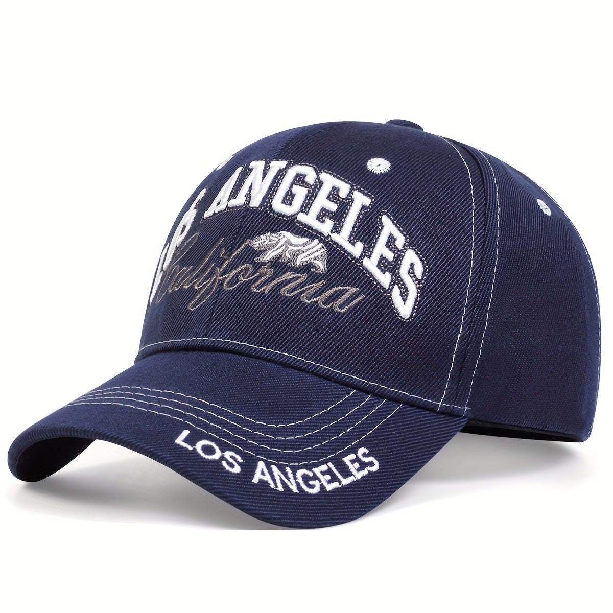 LOS ANGELES Embroidered Hip Hop Cap - Adjustable, Lightweight & Stylish Sun Hat for Men and Women