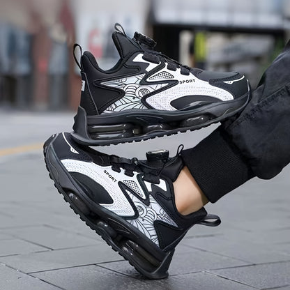 New Fashionable Sports Casual Shoes High Quality Easy Twist Button Anti-Slip Jelly Sole Campus Running Shoes Spring and Autumn Collection