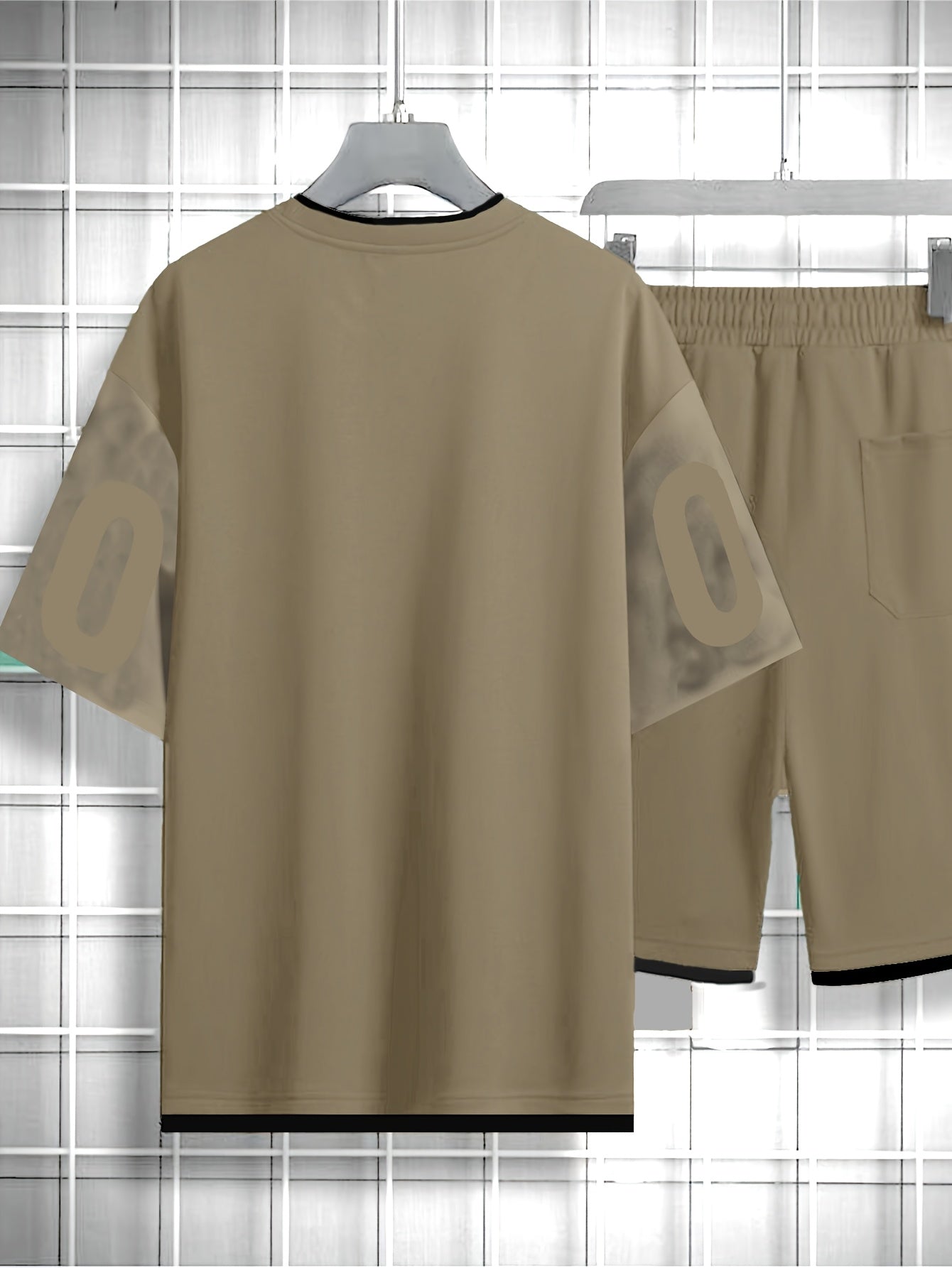 Casual Suit Summer Men's Loose Two-Piece Set