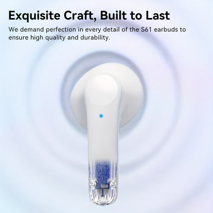 In-Ear Wireless Headphones with HIFI Sound Quality, Truly Wireless, Omnidirectional Stereo, Low Latency, Automatic Connection, High-Definition Noise Reduction, Large Battery Capacity, Ultra-Long Battery Life, And LED Digital