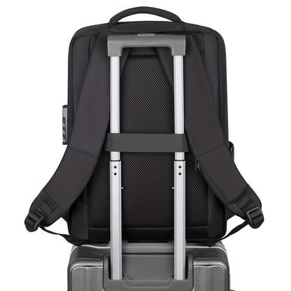 Business Backpack New Style High-grade Three-dimensional Hard Shell Men's Backpack Multi-function Large-capacity Computer Bag Leisure Anti-theft Commuter Backpack