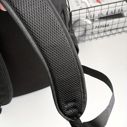 Large Capacity Laptop Backpack - Heavy-Duty Computer Backpack with Multiple Compartments, Padded Shoulder Straps & Front Zipper Pocket - Business Travel, College, Work Backpack for Men & Women - Black Backpack for Professiona