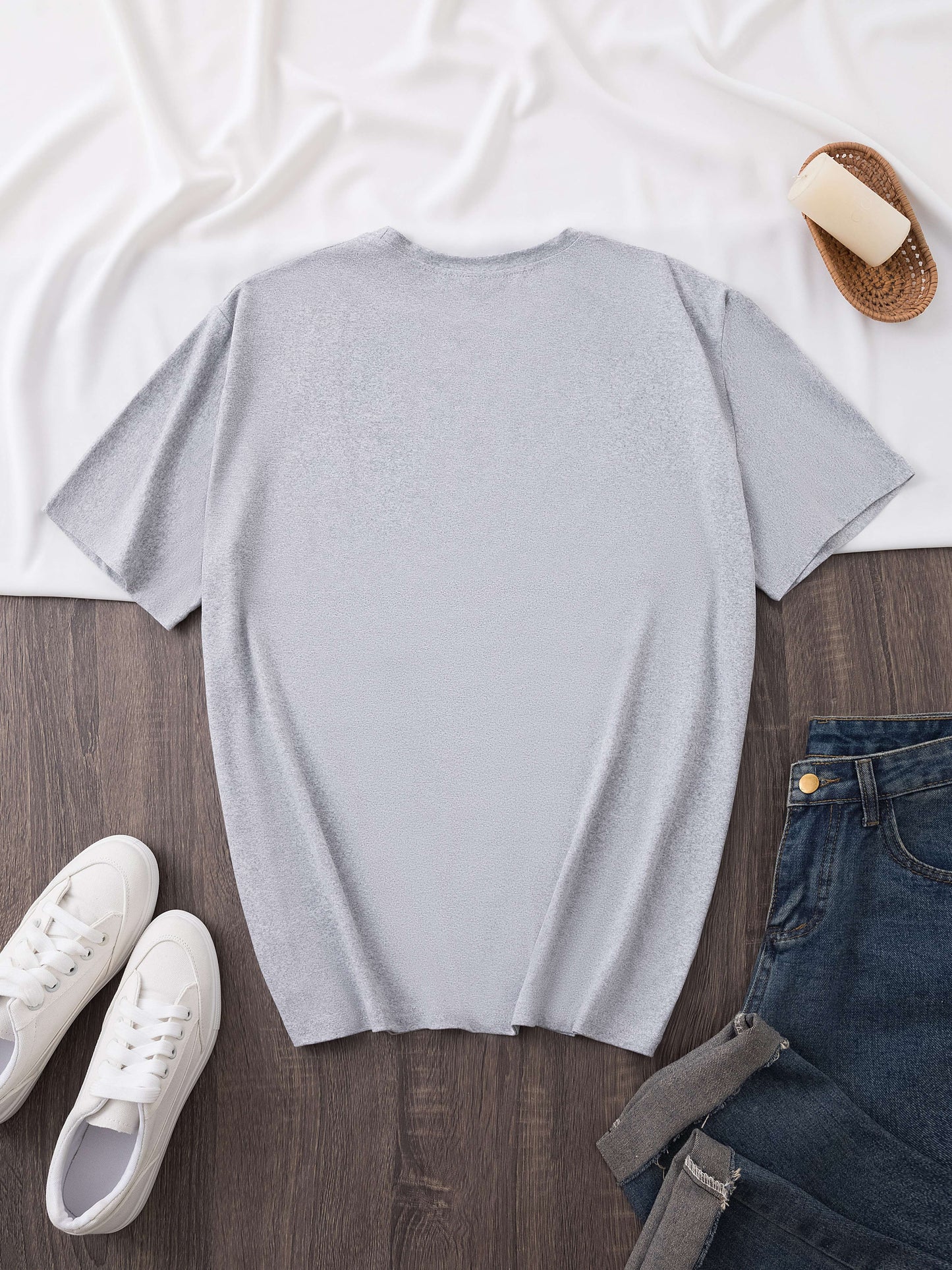 Summer Women'S Front Printed Short-Sleeved T-Shirt, Comfortable And Breathable Fabric, Casual And Sporty Style, Suitable for Spring And Summer
