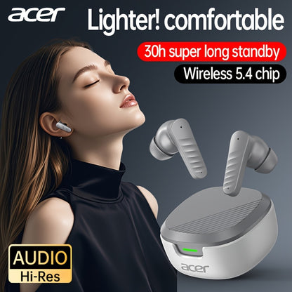 30 ժամյա անլար ականջակալներ Acer OHR503 Mini Sport անլար ականջակալներ | Անլար ստերեո, երկար 30 ժամյա սպասման ռեժիմ, աղմուկի մարում, հարմարավետ կրելու համար | Համընդհանուր չափս, վերջին մոդել, հպումային կառավարում
