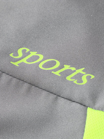 Comfortable Men's Casual Patchwork Sport Suit Jacket and Trousers Tracksuit, Streetwear Set, Casual Sportswear, Sporty Look, Stylish Tracksuit, Quality Stitching, Comfortable Fabric, Twopiece Suit, Matching Outfit, Urban Styl