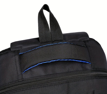 Zipper Random, Large Capacity Outdoor Hiking Backpack Camping Bag for Men's Casual Backpack, Fits 17-inch Laptop, Durable School Backpack with Multiple Compartments, Multi-layer Design, Spine Protection Backpack, Height 48cm