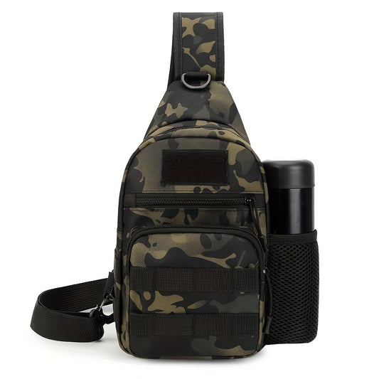 New Style Chest Bag for Outdoor Sports, Casual Men'S Shoulder Crossbody Backpack for Hiking And Travel.