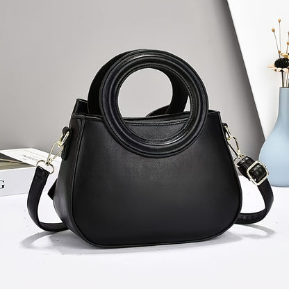 Large Capacity Practical Crossbody Women'S Bag 2025 New Commuting Versatile Cute Elegant Bow Design Fashionable Lightweight Fresh Street Outing Essential Shoulder Bag