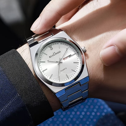 New Ultra-Thin Watch Business Casual Luminous Quartz Watch Gift Choice