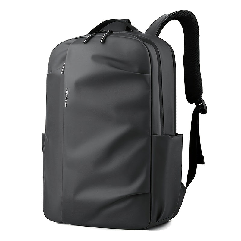 Tic-Tac-Toe Men'S Lightweight Large Capacity Backpack - Casual Minimalist Design with Multiple Compartments, Durable Fabric for Outdoor Travel, Commuting & Work, Travel Backpack, Commuting Bag, Modern Backpack, Sturdy Constru