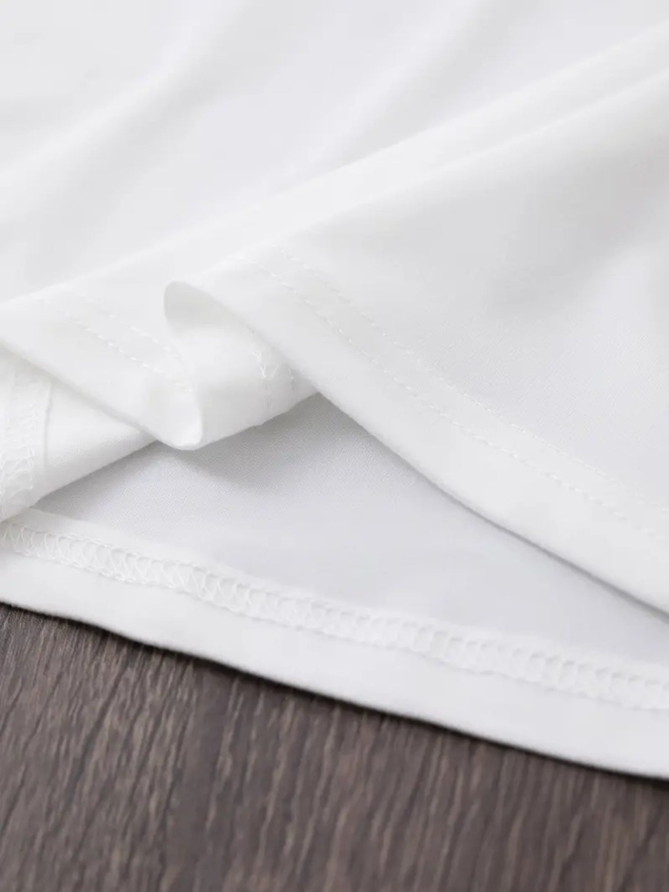 Women'S White T-Shirt - Minimalist Round Neck Short Sleeve Top, Breathable Everyday Casual & Party Wear Tee for Women, All-Season Everyday Essential Wardrobe Staple, Ladies T Shirts, Versatile Clothing, Elegant Design, Comfor