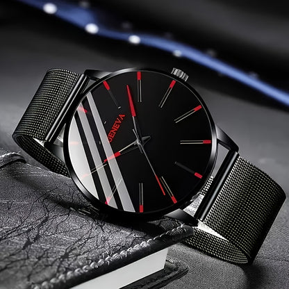 A Quartz Men'S Watch Plus an Accessory.