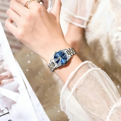Women'S Minimalist Casual Waterproof Luminous Luxury Quartz Watch from a Top Brand.