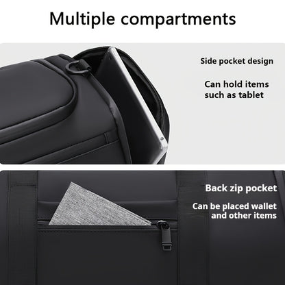 UNIXINU Large Capacity Travel Duffel Bag - Durable Oxford Cloth, Spacious & Stylish Unisex Overnight Sports Gym Bag with Multiple Compartments, Perfect for Fitness, Outdoor Adventures & Weekend Getaways, Travel Bag