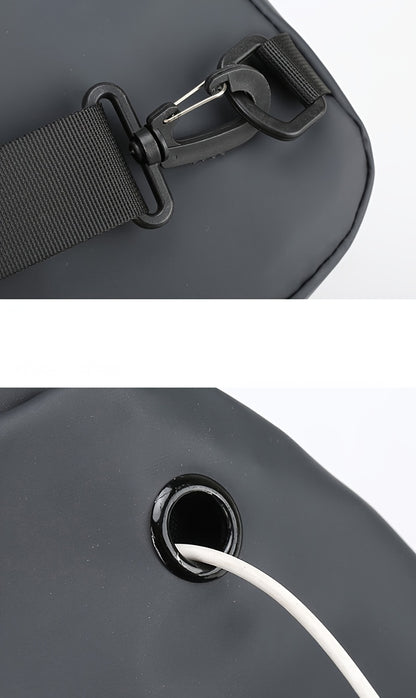 Men'S Chest Bag with Large Capacity, Stylish Crossbody Bag That Allows for Versatile Carrying Options, Perfect for Outdoor Sports And Travel.