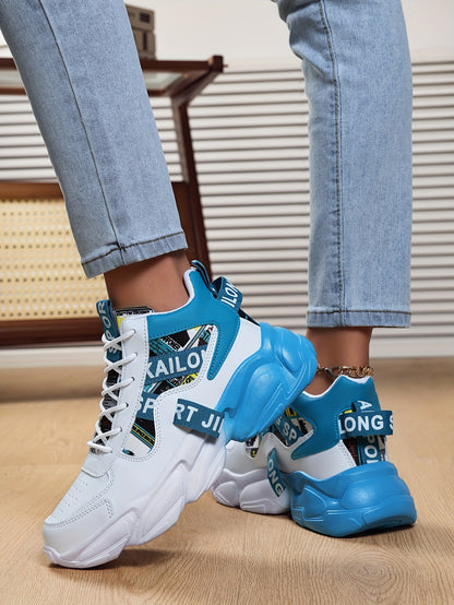 Women'S High-Top Plaid Skate Sneakers - Lightweight, Non-Slip, Shock-Absorbing Sneakers with EVA Sole, Synthetic Faux Leather Upper & Fabric Lining for All-Season Sports and Casual Wear, Casual Sneakers | Stylish Lace-Up Shoe