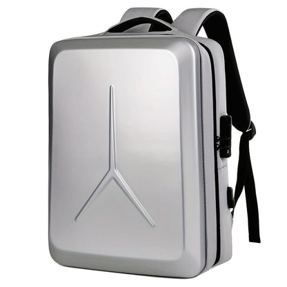 Business Backpack New Style High-grade Three-dimensional Hard Shell Men's Backpack Multi-function Large-capacity Computer Bag Leisure Anti-theft Commuter Backpack