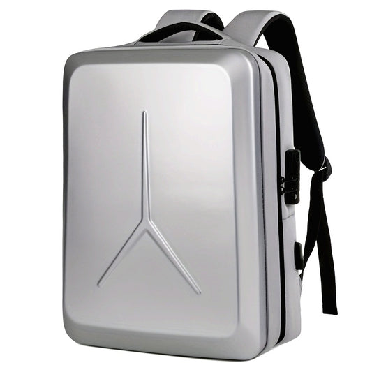 Business Backpack New Style High-grade Three-dimensional Hard Shell Men's Backpack Multi-function Large-capacity Computer Bag Leisure Anti-theft Commuter Backpack