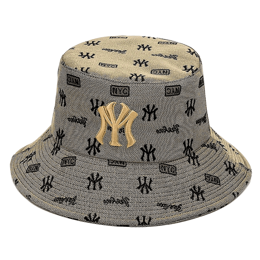 1pc Unisex Trendy Bucket Hat With Letters Pattern, Sun Protection Casual Hat, Suitable For Daily Wear And Vocation