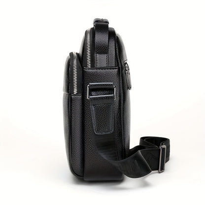 1pc Men's Shoulder Bag, Small Business Handbag, Fashion Casual Backpack