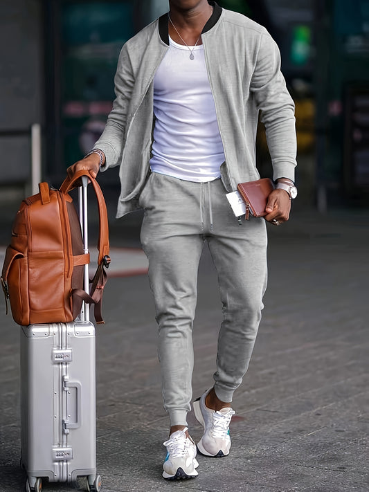 New Spring and Autumn Sports Casual Men's Suit Jacket