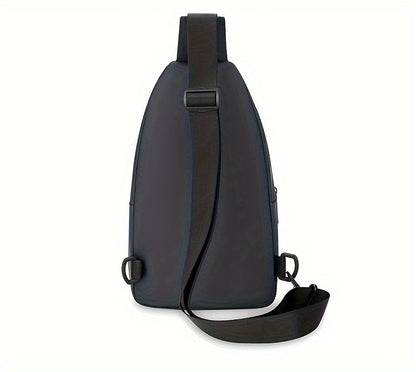 Men'S Chest Bag with Large Capacity, Stylish Crossbody Bag That Allows for Versatile Carrying Options, Perfect for Outdoor Sports And Travel.
