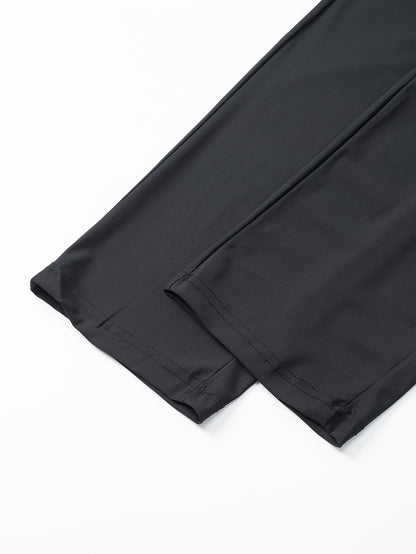 Men's sports trousers that absorb moisture and sweat, keep you dry and breathable, with pockets and drawstrings, zipper details, soft and comfortable soft-touch Men's jogging pants, lightweight and durable sports trousers, cl